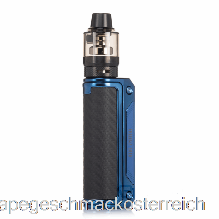 Lost Vape Thelema Solo 100 W Starterkit Sierra Blue / Kohlefaser-Vape-Geschmack